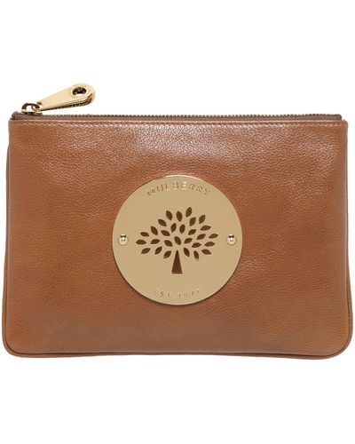 Mulberry Daria Pouch - Brown