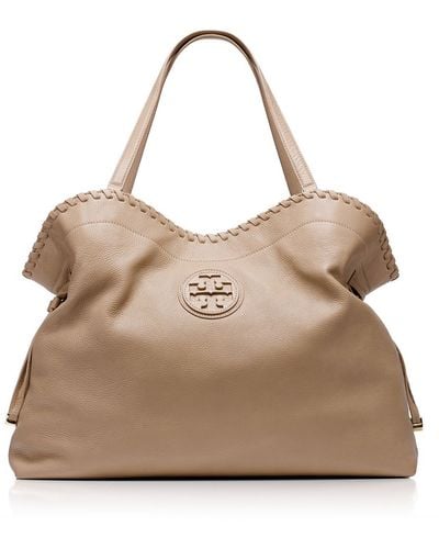 Tory Burch Marion Slouchy Tote - Natural