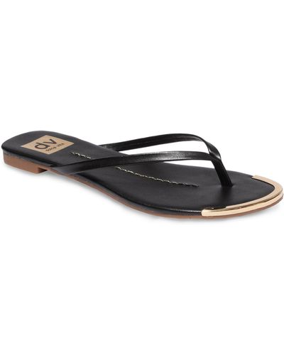 Dolce Vita Dania Thong Sandals - Black