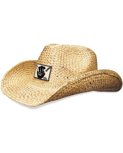 Quiksilver Ranger Patch Cowboy Hat - Natural