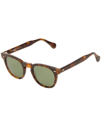 Vintage Shades James Dean Sunglasses - Brown