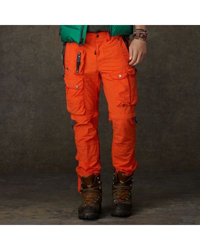 RLX Ralph Lauren Convertible Climbing Pant - Orange