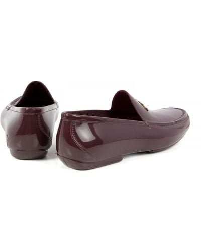 Vivienne Westwood Glossed Plastic Orb Loafers - Brown