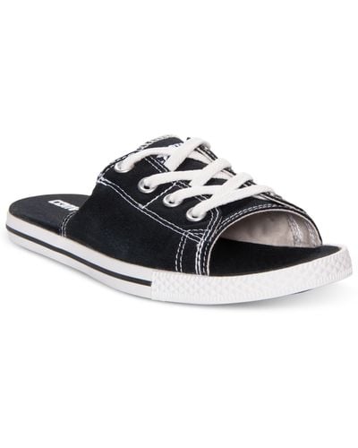 Converse All Star Cutaway Evo Slide Sandals - Black