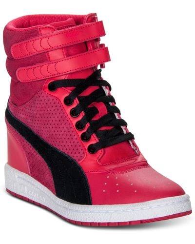 Puma high hotsell heels sneakers