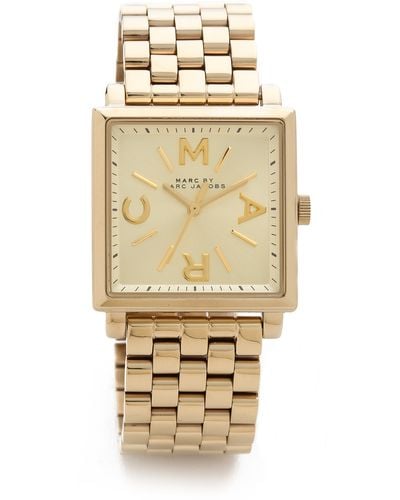 Marc jacobs cheap gold watch womens