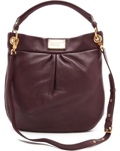 Marc By Marc Jacobs Classic Q Hillier Hobo - Brown