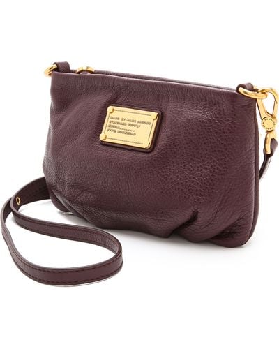 Marc By Marc Jacobs Classic Q Percy Cross Body Bag - Brown