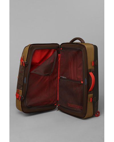 Urban Outfitters Burton Wheelie Double Deck Suitcase - Brown