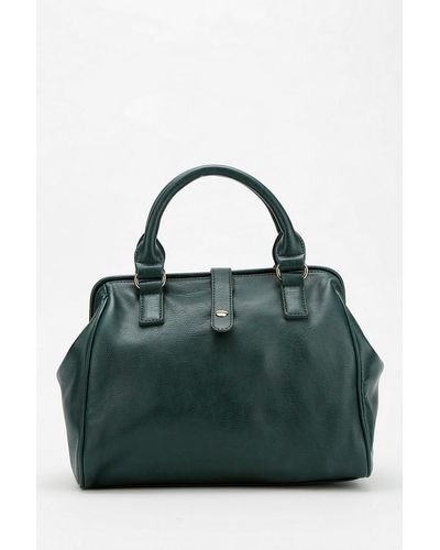Urban Outfitters Vegan Leather Doctor Bag - Green