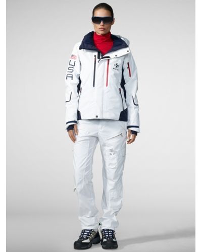 RLX Ralph Lauren White Vail Ski Jacket