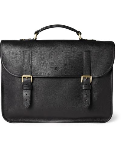 Mulberry Elkington Leather Briefcase - Black