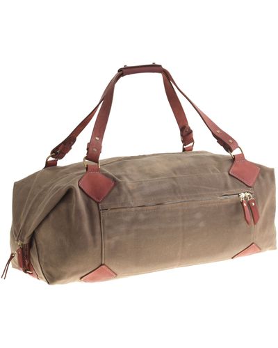 J.Crew: Waxed Canvas Duffel Bag For Men