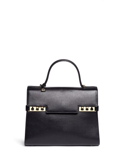 Shop DELVAUX Tempete 2023-24FW Casual Style Calfskin 2WAY Plain Leather  Party Style by CREA-Trd