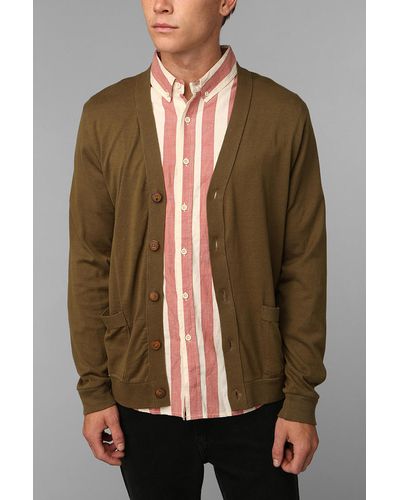 Urban Outfitters Hawkings Mcgill Cardigan - Green