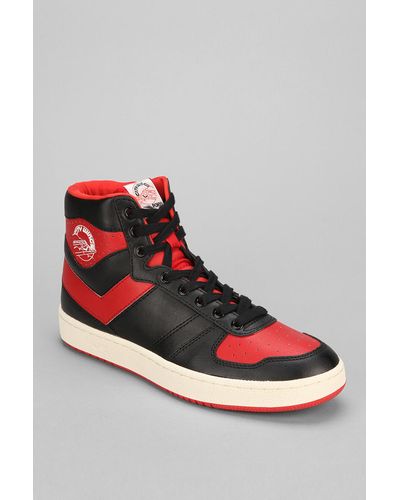 Urban Outfitters Pony City Wings Hightop Sneaker - Red