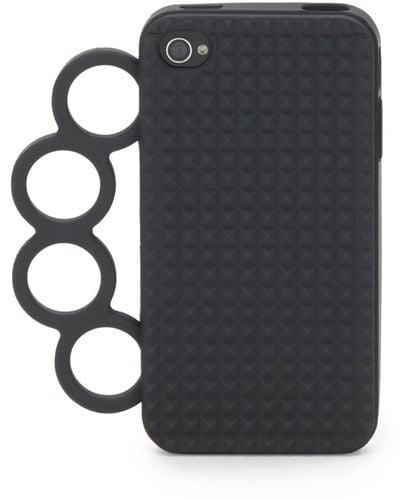 Rebecca Minkoff Knuckle Duster Iphone Case - Black
