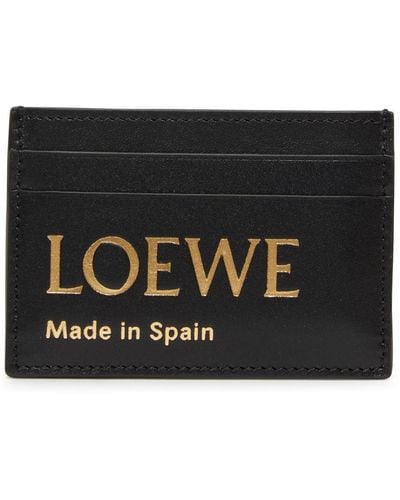 Loewe Card Holder - Black