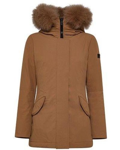Peuterey Donnet Kl Fur Jacket - Brown