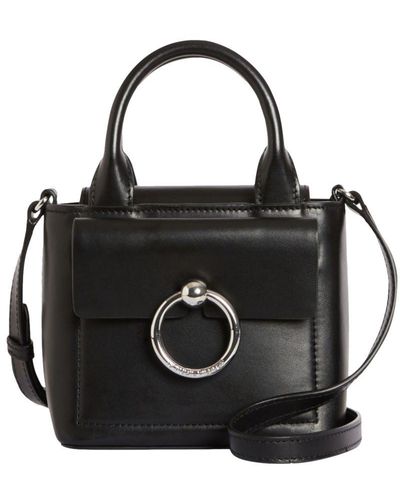 Claudie Pierlot Anouck Leather Mini-Bag - Black