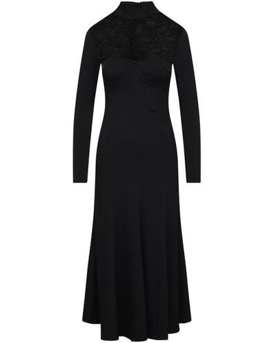 Faith Connexion Long Dress - Black