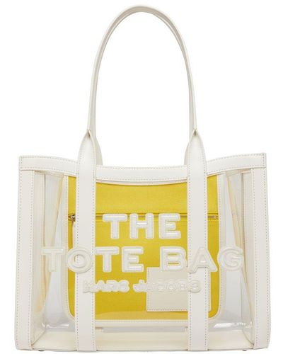 Marc Jacobs The Clear Medium Tote Bag - Yellow