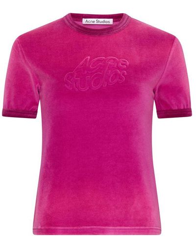 Acne Studios Short-sleeved T-shirt - Pink