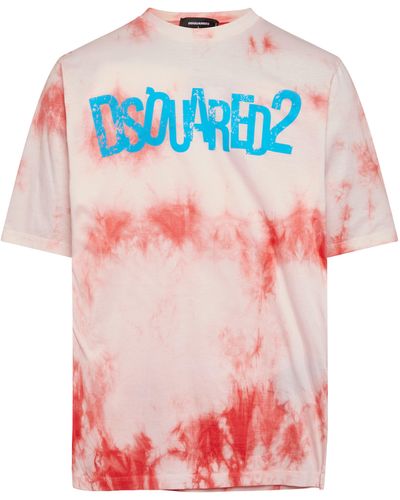 DSquared² T-shirt Skater Fit - Rose