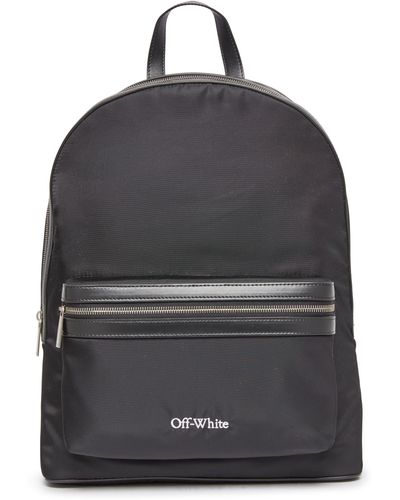 Off-White c/o Virgil Abloh Sac à dos en nylon de forme arrondie - Noir