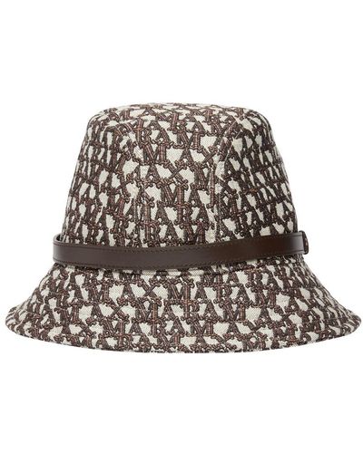 Max Mara Poloma Bucket Hat - Grey
