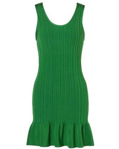 Philosophy Di Lorenzo Serafini Shiny Viscose Minidress - Green