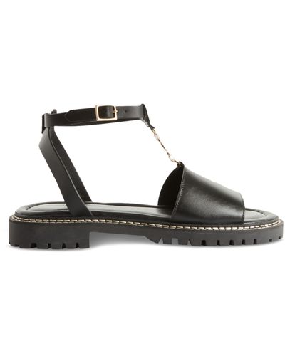 Claudie Pierlot Sandales en cuir - Noir