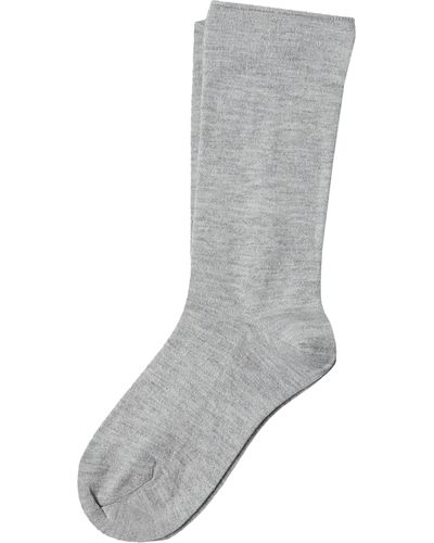 Brunello Cucinelli Socken aus Sparkling-Strick - Grau