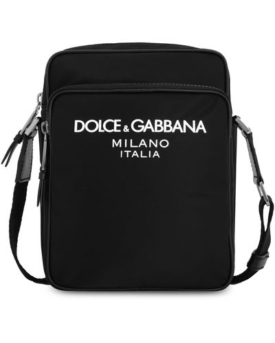 Dolce & Gabbana Sac à bandoulière en nylon - Noir