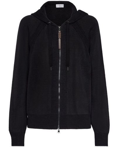 Brunello Cucinelli Knit Sweatshirt - Black