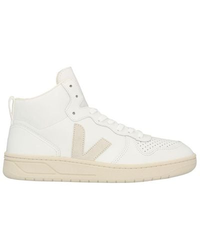 Veja V-15 Leather Sneakers - White