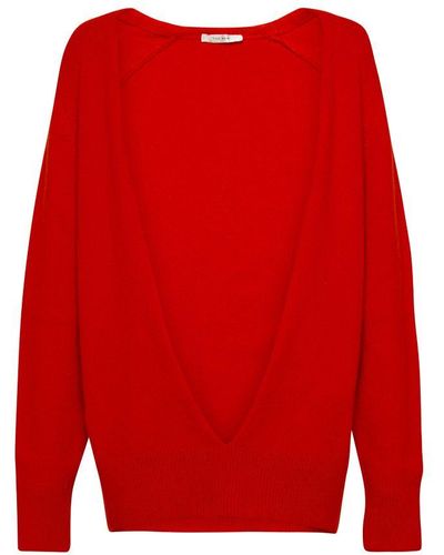 The Row Chevro Top - Red