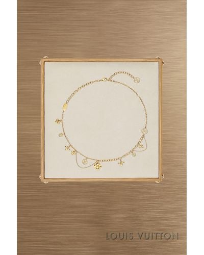 Louis Vuitton® Blooming Supple Necklace Gold. Size in 2023