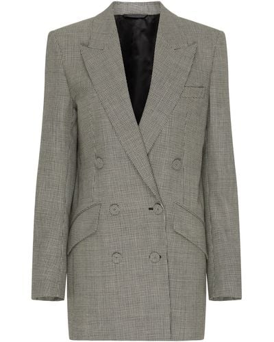 Givenchy Jacke mit doppelreihigem Knopfverschluss - Grau