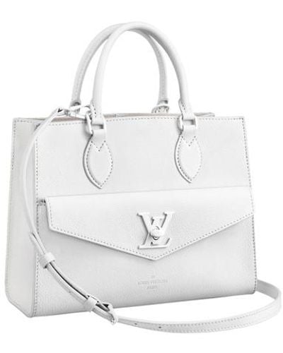 Louis Vuitton Lockme Tote Pm - White