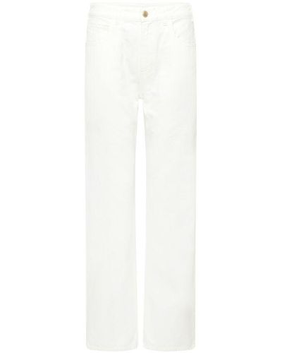 Chloé Wide Jeans - White