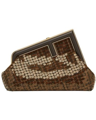 Fendi First Small Bag - Brown
