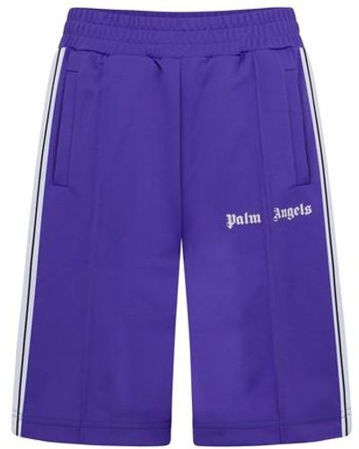 Palm Angels Shorts - Purple