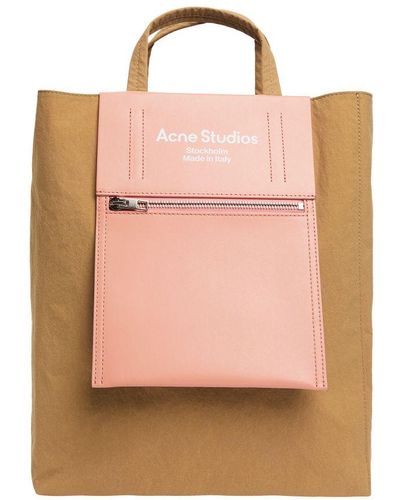 Acne Studios Shoulder Bag Tote Bag - Pink