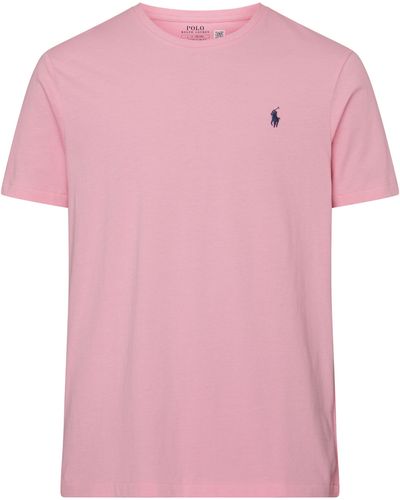 Polo Ralph Lauren T-shirt manche courte à logo - Rose