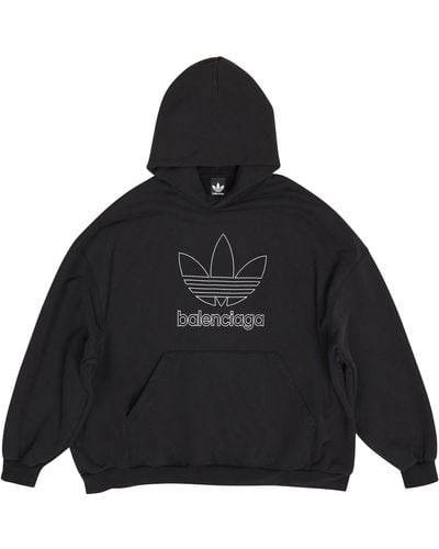 Balenciaga / Adidas - Sweatshirt mit Kapuze - Schwarz