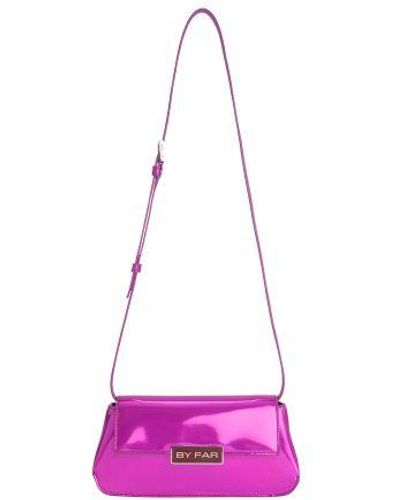 BY FAR Tilda Pochette Iridescent Lac Shoulder Bag - Purple