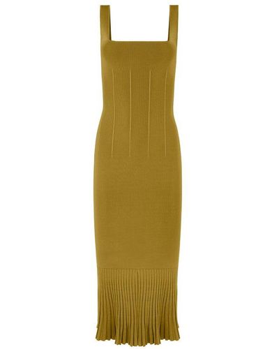 Galvan London Atalanta Dress - Green