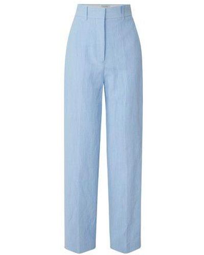 House of Dagmar Slim Suit Pant - Blue