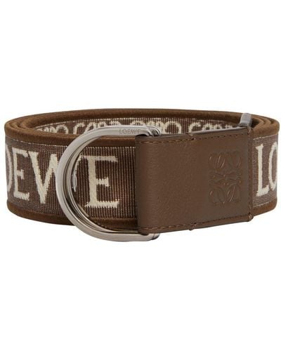Loewe D-ring Belt - Brown